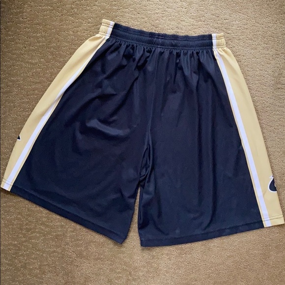 🌟 Men’s Basketball Shorts- Black, Gold - Picture 3 of 7